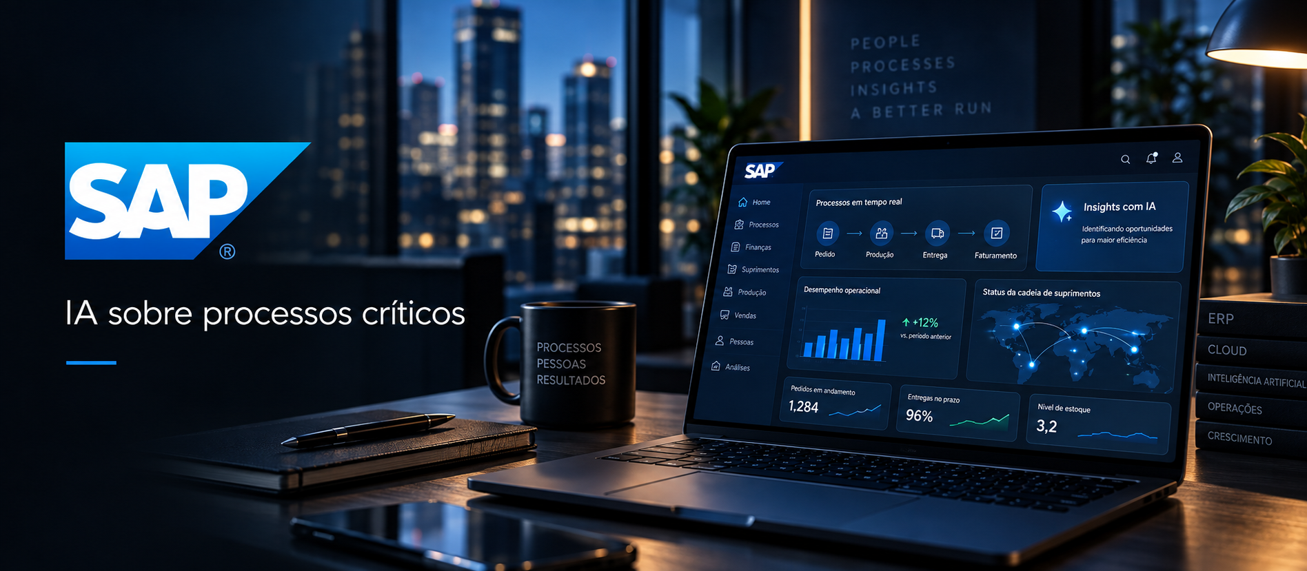 SAP em 2026: IA empresarial, cloud e o valor de estar perto do processo crítico